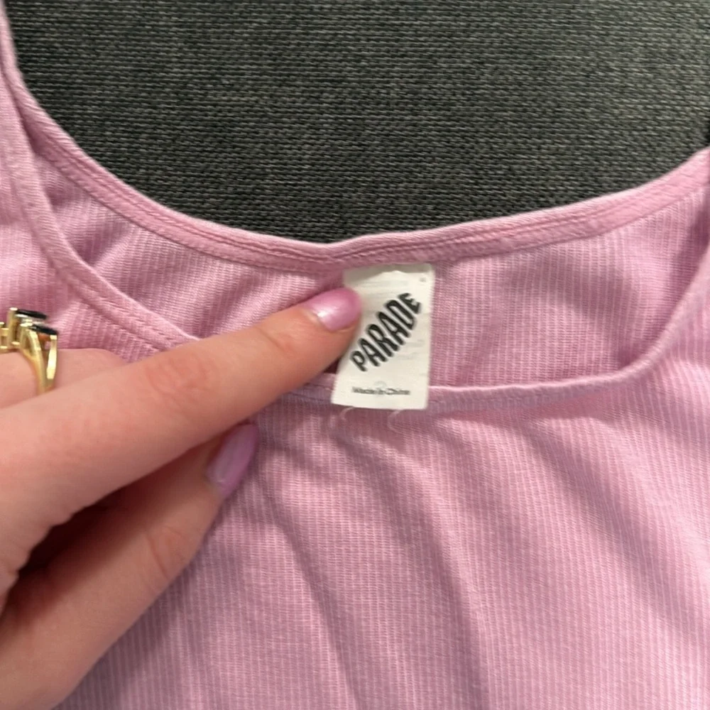 Parade Ribbed Tank Top - Picture 2 of 4